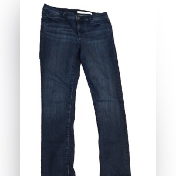 Dkny Denim - DKNY Women's SOHO Straight Leg Dark Blue Jeans size 10
